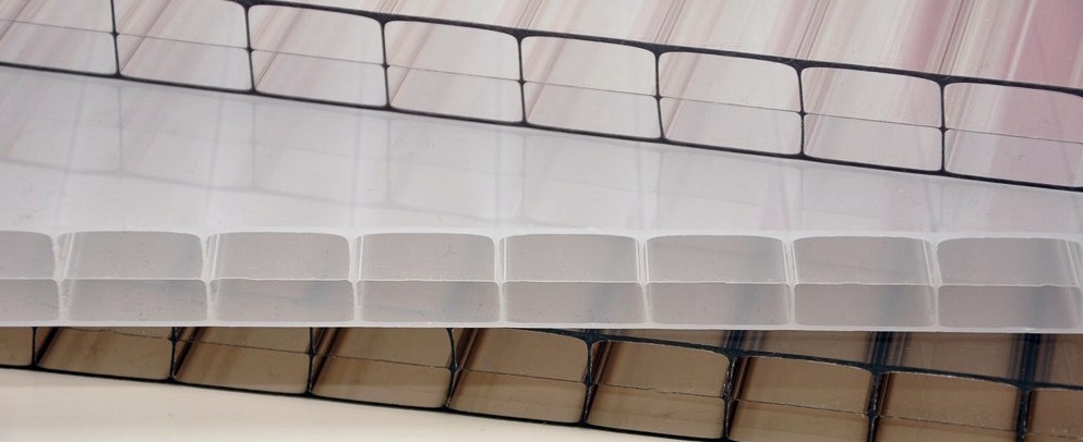 Hohlkammerplatten verschiedene Farben